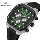 Naviforce NF 8037 Square Chronograph Edition Men Watch With Official Warranty