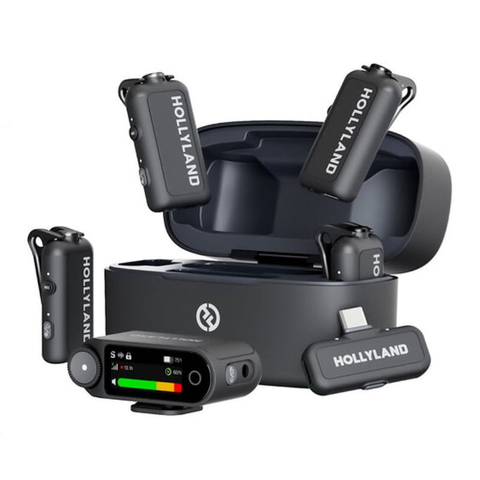 Hollyland Lark Max 2 Combo 4-Person Wireless Microphone System