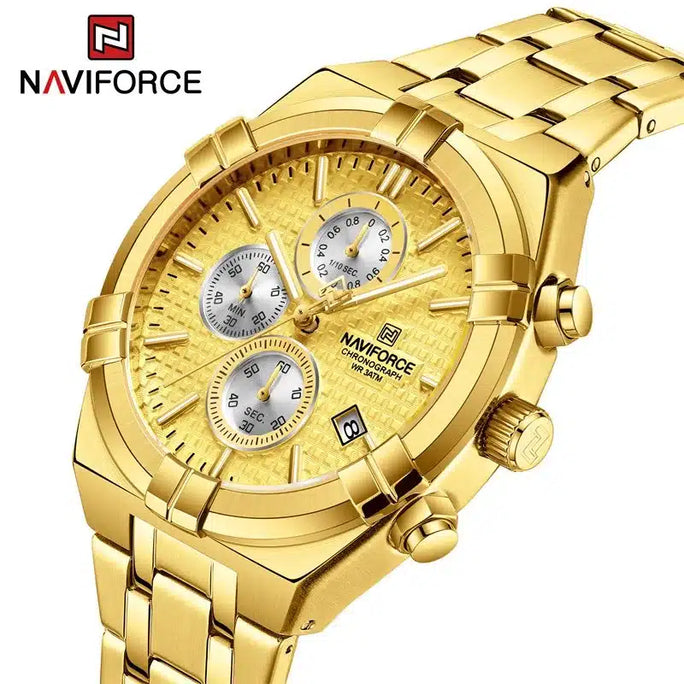 Naviforce NF 8042 Chronograph Edition Men Watch With Official Warranty