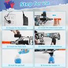 Mini AUG Gel Blaster Rechargeable Electric Machine Toygun With 10000 Pcs Gel Balls