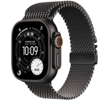Apple Watch Ultra 3 49mm Black Titanium Milanese Loop