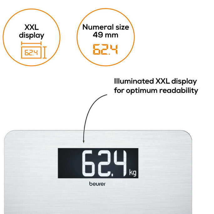 Beurer GS 405 SignatureLine Stainless Steel Scale