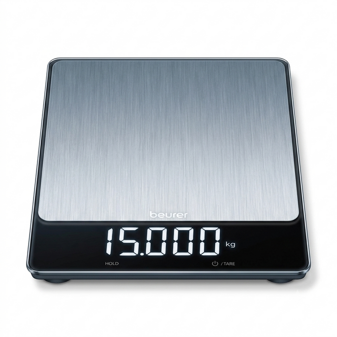 Beurer KS 34 XL Stainless Steel Kitchen Scale