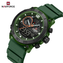 Naviforce NF 6104 Tactical Dual Men Watch With Official Warranty