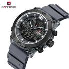 Naviforce NF 6104 Tactical Dual Men Watch With Official Warranty