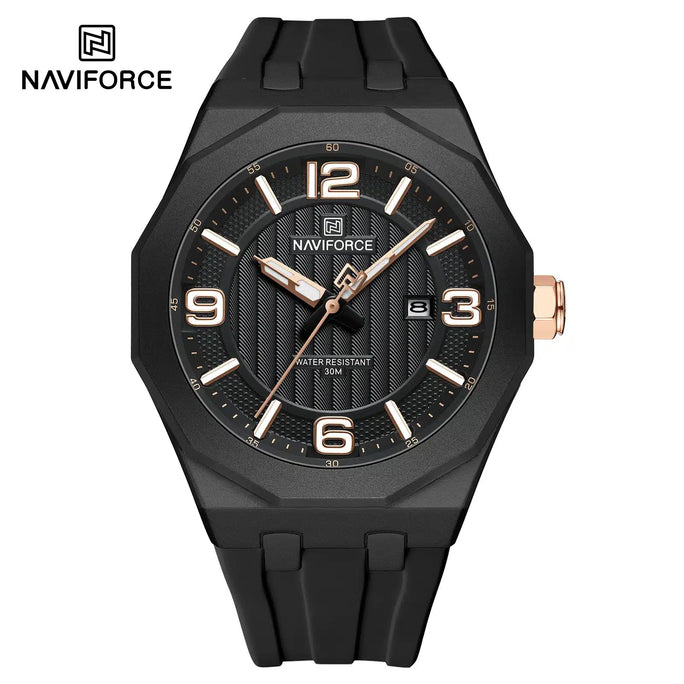 Naviforce NF 8079 LumiDate Edition Men Watch With Official Warranty
