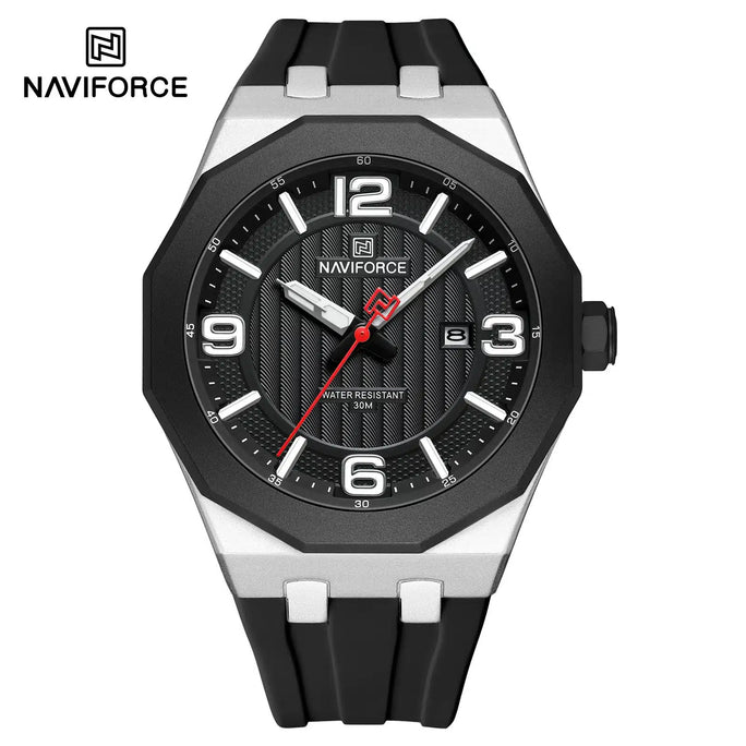Naviforce NF 8079 LumiDate Edition Men Watch With Official Warranty