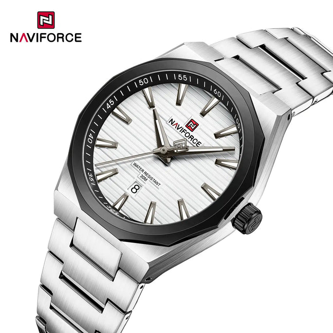 Naviforce NF 9274 Power Date Men Watch With Official Warranty