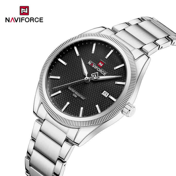 Naviforce NF 9276S Classic Date Men Watch With Official Warranty