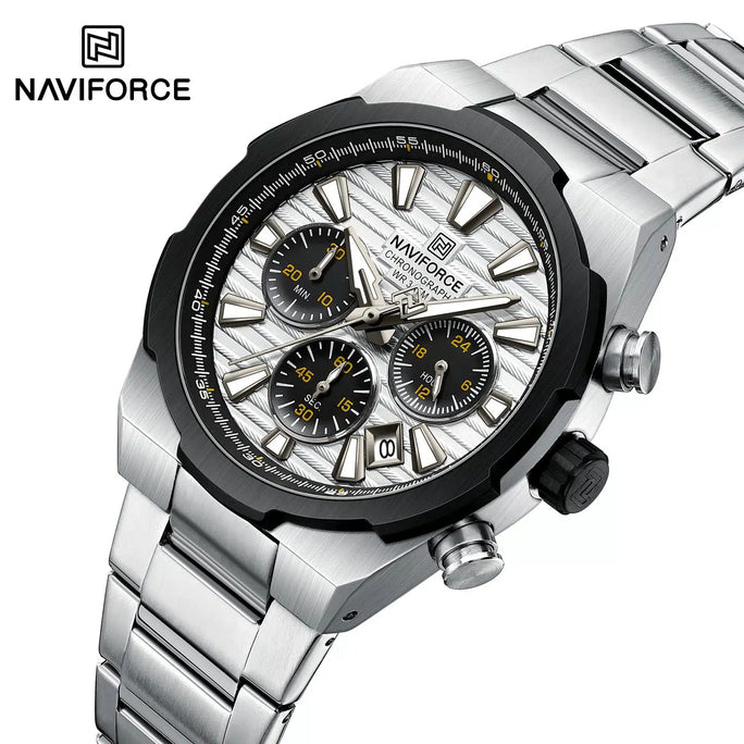 Naviforce NF 8081 Executive Chrono Men Watch With Official Warranty