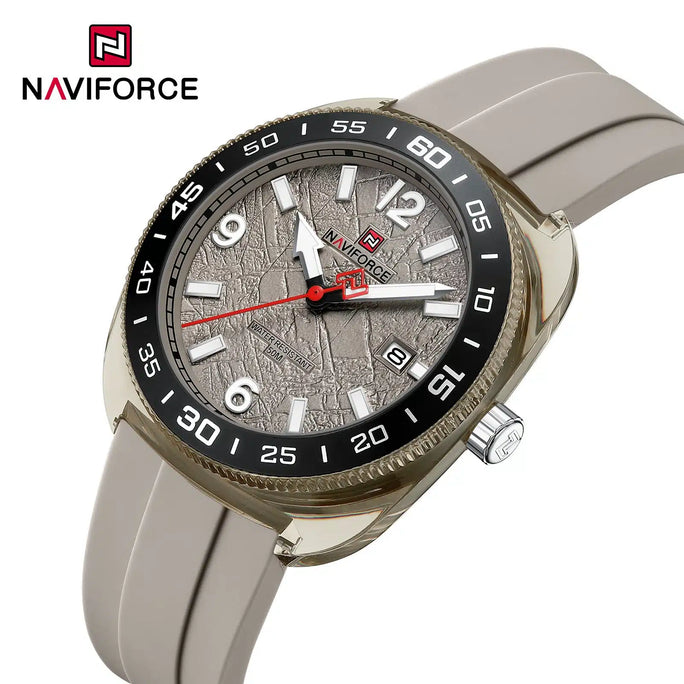 Naviforce NF 7132 Textured Dial Sport Men Watch With Official Warranty