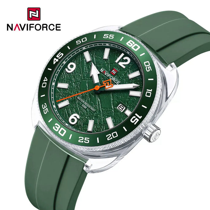 Naviforce NF 7132 Textured Dial Sport Men Watch With Official Warranty