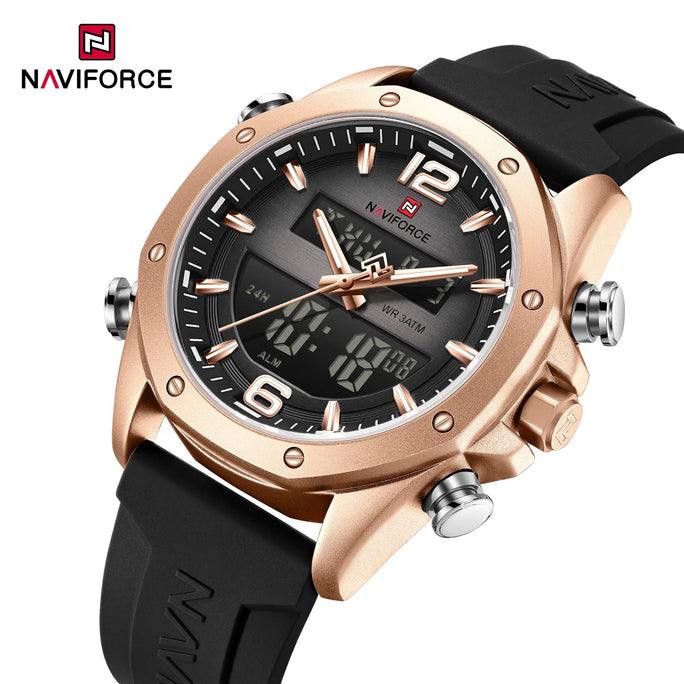 Naviforce NF 9264 Global Master Men Watch With Official Warranty