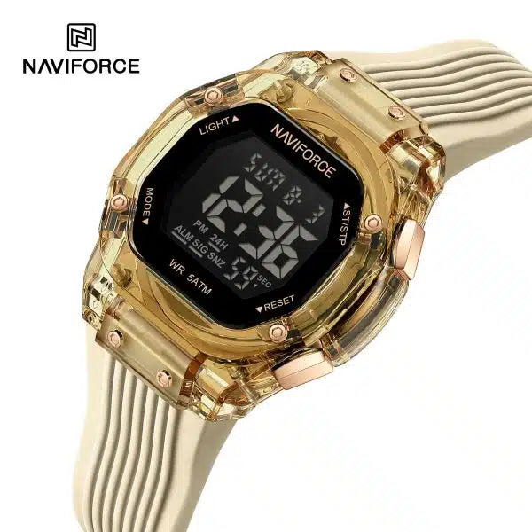 Naviforce NF 6114 Lady Tech Edition Women's Quartz Watch With Official Warranty