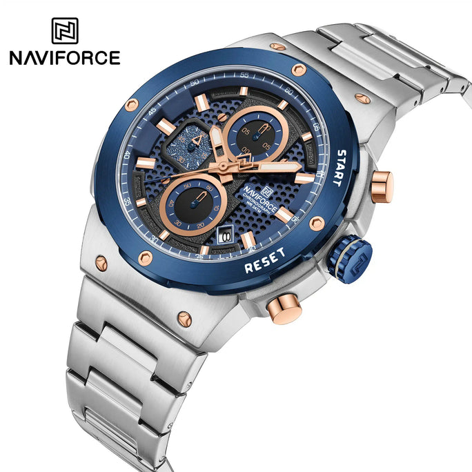 Naviforce NF 8072 ChronoMax Men Watch With Official Warranty