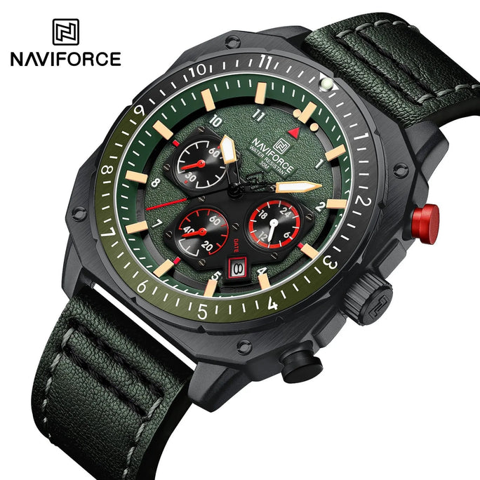 Naviforce NF 8057 Striker Chrono Men Watch With Official Warranty
