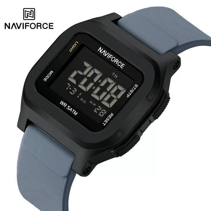 Naviforce NF 7137 Aura Digital Men Watch With Official Warranty