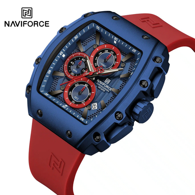 Naviforce NF 8070 ChronoEdge Men Watch With Official Warranty