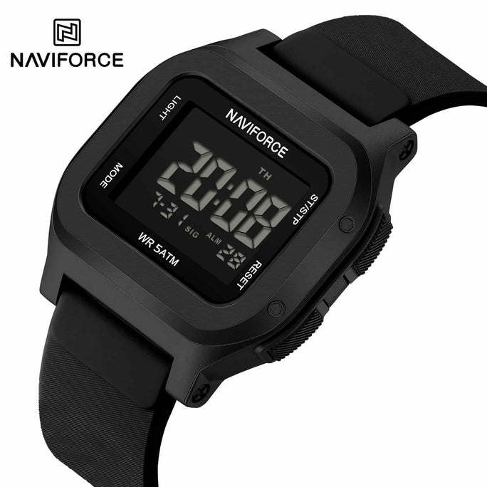Naviforce NF 7137 Aura Digital Men Watch With Official Warranty