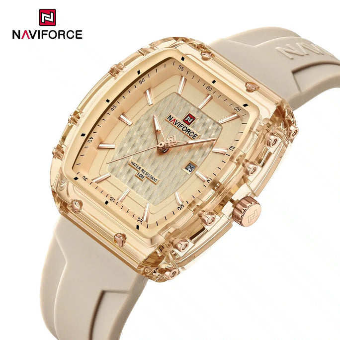 Naviforce NF7124 Urban Lady Date Women's Analog Watch With Official Warranty