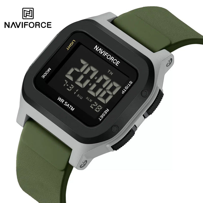 Naviforce NF 7137 Aura Digital Men Watch With Official Warranty