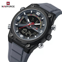 Naviforce NF 9265 Dual Master Men Watch With Official Warranty