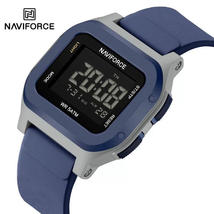 Naviforce NF 7137 Aura Digital Men Watch With Official Warranty