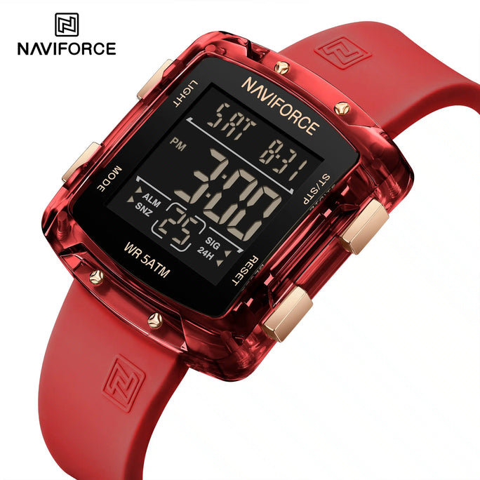 Naviforce NF7121 Digitron Women's Digital Watch With Official Warranty