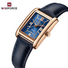 Naviforce NF 5074 Signature Square Women Watch With Official Warranty