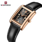 Naviforce NF 5074 Signature Square Women Watch With Official Warranty
