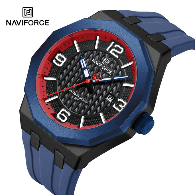 Naviforce NF 8079 LumiDate Edition Men Watch With Official Warranty