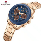 Naviforce NF5045 Elegant Heart Women's Stainless Steel Analog Watch With Official Warranty