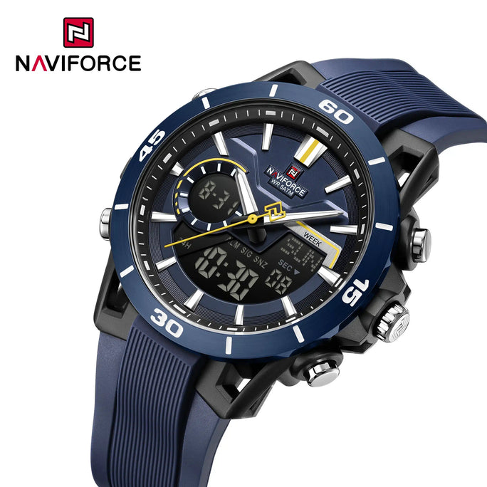 Naviforce NF 7135 Phantom Dual Men Watch With Official Warranty