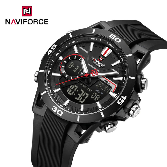Naviforce NF 7135 Phantom Dual Men Watch With Official Warranty
