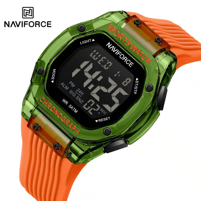 Naviforce NF 7113 Digital Storm Men Watch With Official Warranty