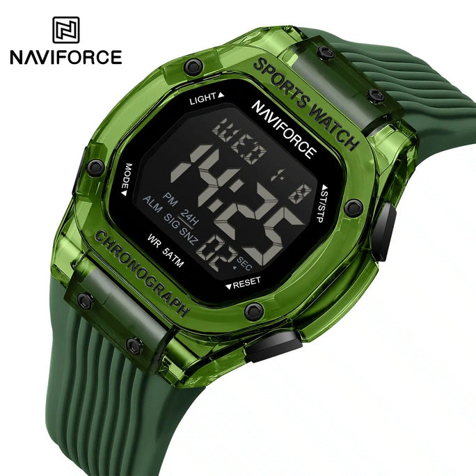 Naviforce NF 7113 Digital Storm Men Watch With Official Warranty