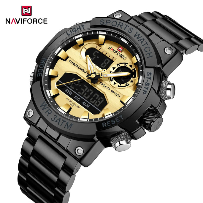 Naviforce NF 9237 Dual Force Men Watch With Official Warranty