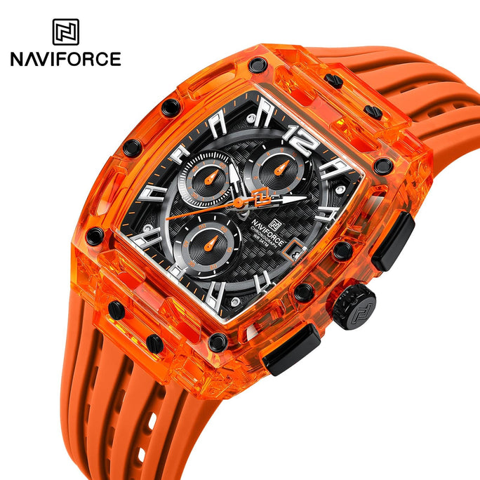 Naviforce NF 7105 ChronoTrek Men Watch With Official Warranty