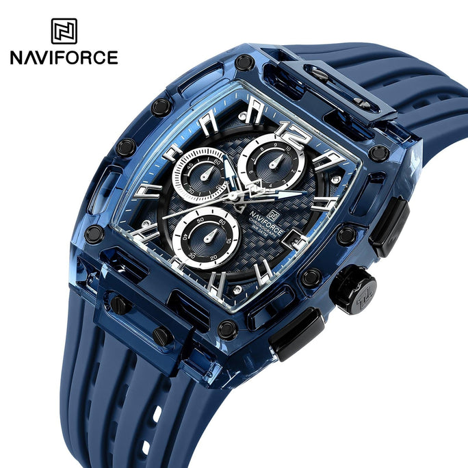 Naviforce NF 7105 ChronoTrek Men Watch With Official Warranty