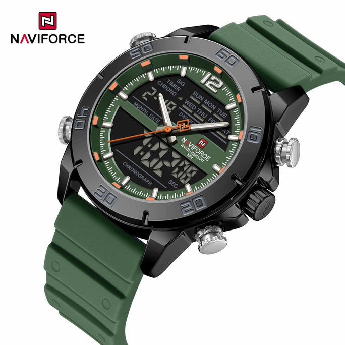 Naviforce NF 9253T DualTrack Edition Men Watch With Official Warranty