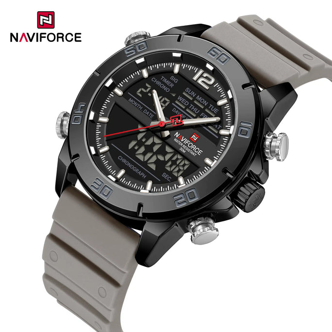 Naviforce NF 9253T DualTrack Edition Men Watch With Official Warranty