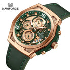 Naviforce NF 8051 LeatherX Men Watch With Official Warranty