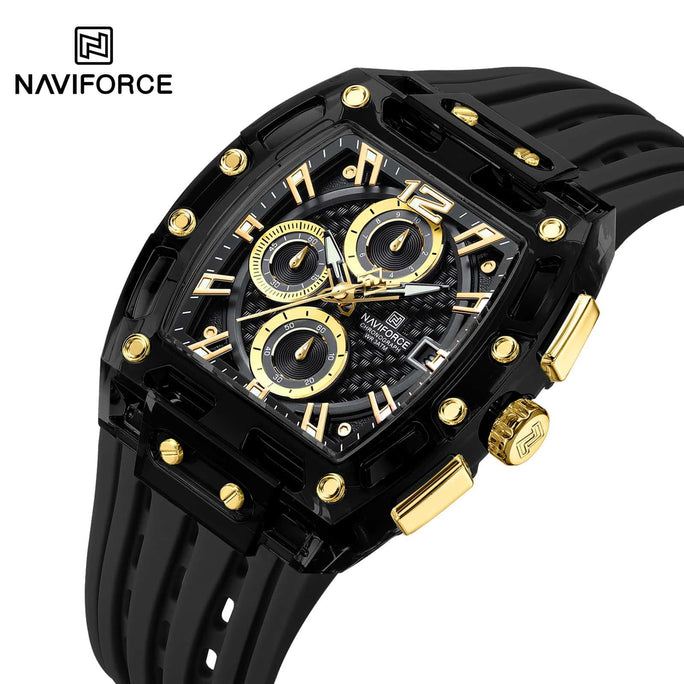 Naviforce NF 7105 ChronoTrek Men Watch With Official Warranty