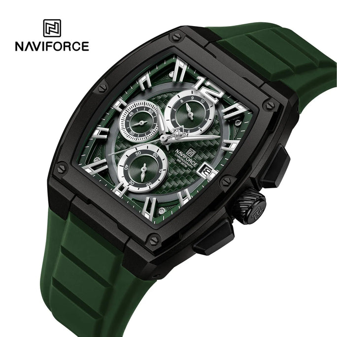 Naviforce NF 8050 Square Force Men Watch With Official Warranty