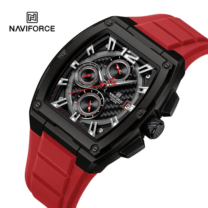 Naviforce NF 8050 Square Force Men Watch With Official Warranty