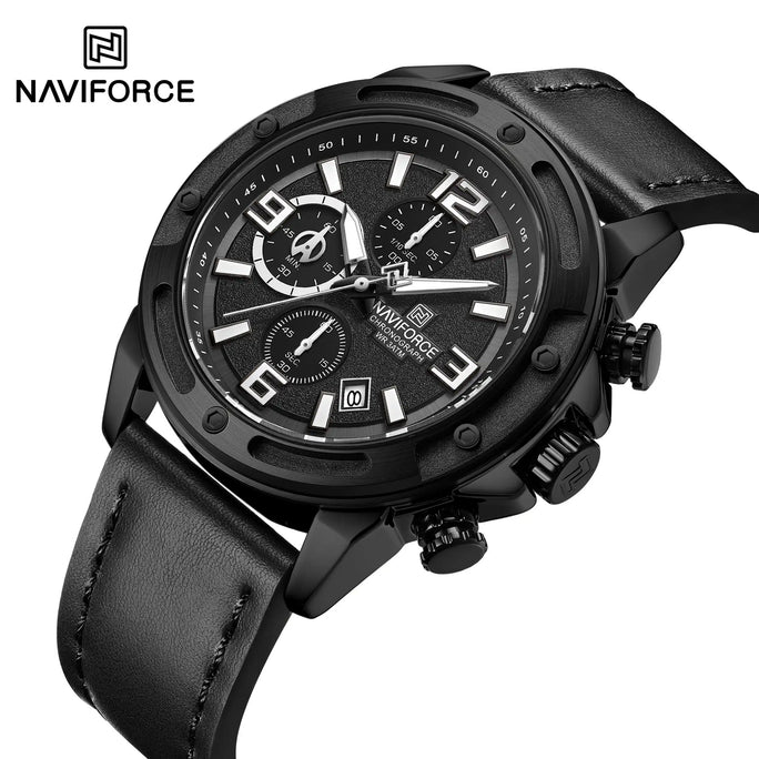 Naviforce NF 8074 Titan Chrono Edition Men Watch With Official Warranty