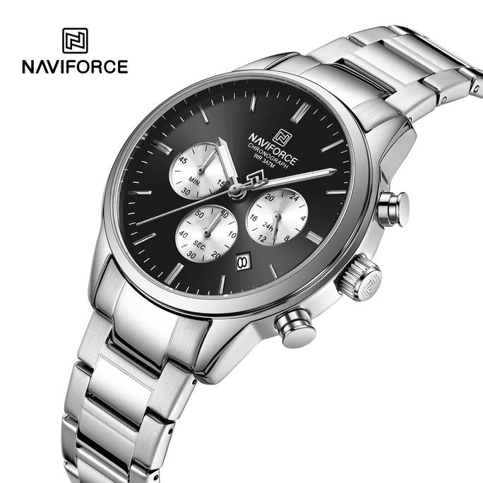 Naviforce NF 8076 Executive Chrono Men Watch With Official Warranty