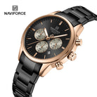Naviforce NF 8076 Executive Chrono Men Watch With Official Warranty