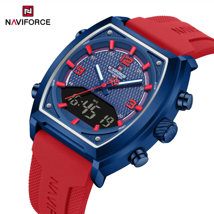 Naviforce NF 9242 Dual Master Men Watch With Official Warranty