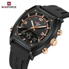 Naviforce NF 9242 Dual Master Men Watch With Official Warranty